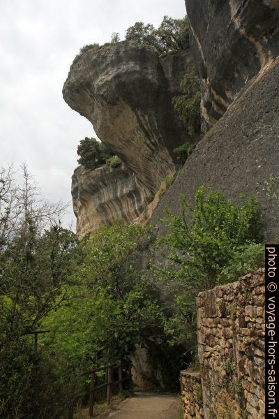 Surplombs des Eyzies. Photo © Alex Medwedeff