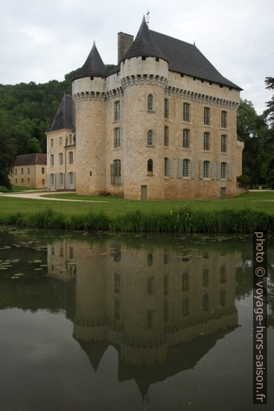 Château de Campagne vu de l'ouest. Photo © Alex Medwedeff