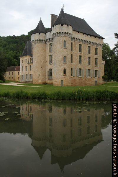 Château de Campagne vu de l'ouest. Photo © Alex Medwedeff