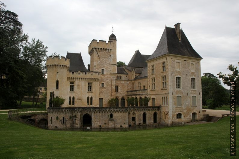La partie plus ancienne du Château de Campagne. Photo © Alex Medwedeff