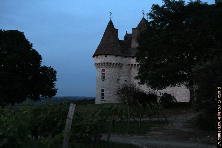 Château de Monbazillac sombre. Photo © Alex Medwedeff