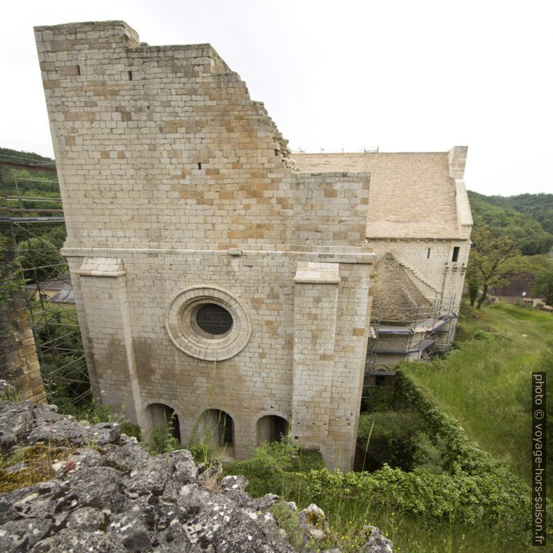 Façade sud de l'église de St.-Amand. Photo © André M. Winter