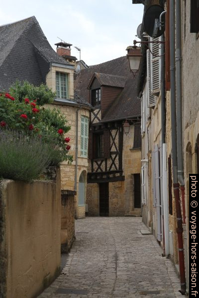 Maisons médiévales de la Rue Archiprêtre Noël. Photo © Alex Medwedeff