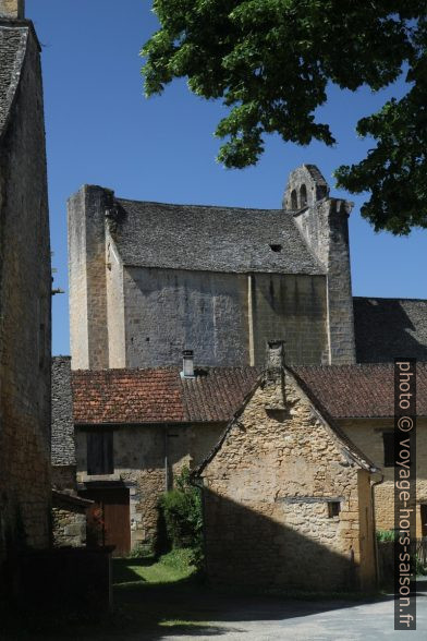 Église Saint-Pantaléon de Sergeac. Photo © Alex Medwedeff