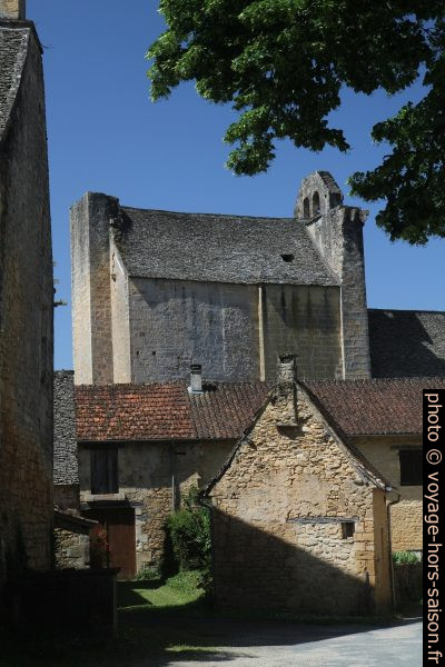 Église Saint-Pantaléon de Sergeac. Photo © Alex Medwedeff