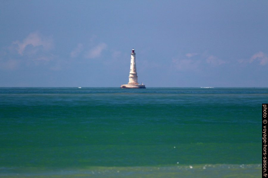 Phare de Cordouan vu de la Plage des Cantines. Photo © André M. Winter