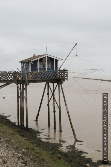 Cabane de pêche au carrelet. Photo © Alex Medwedeff