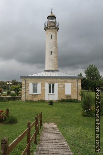 Phare de Richard vu dans l'axe. Photo © Alex Medwedeff