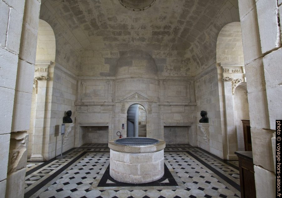 L'appartement du Roi au premier étage du Phare de Cordouan. Photo © André M. Winter