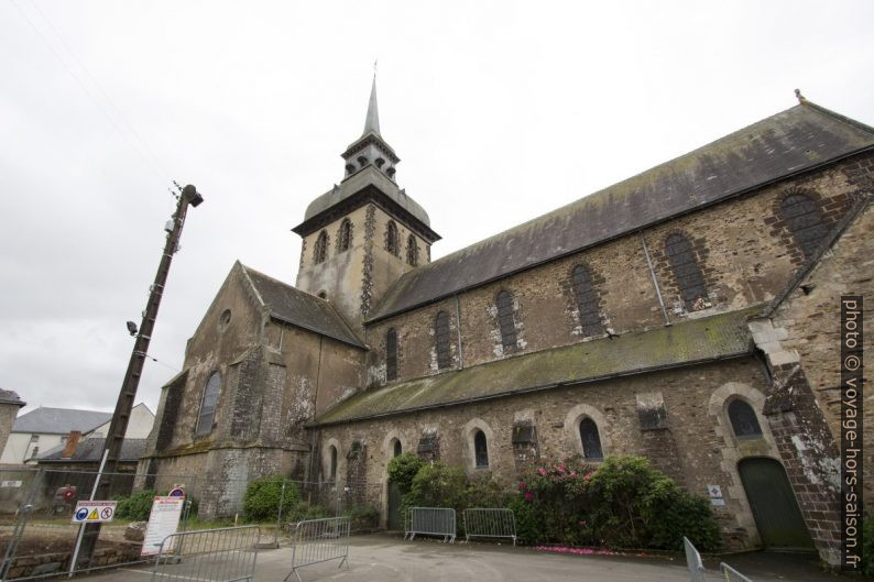 Église abbatiale de Saint-Gildas. Photo © André M. Winter