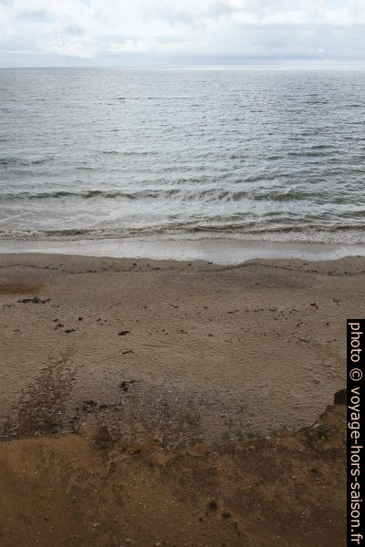 L'Océan vu par dessus la Plage de la Mine d'Or. Photo © André M. Winter