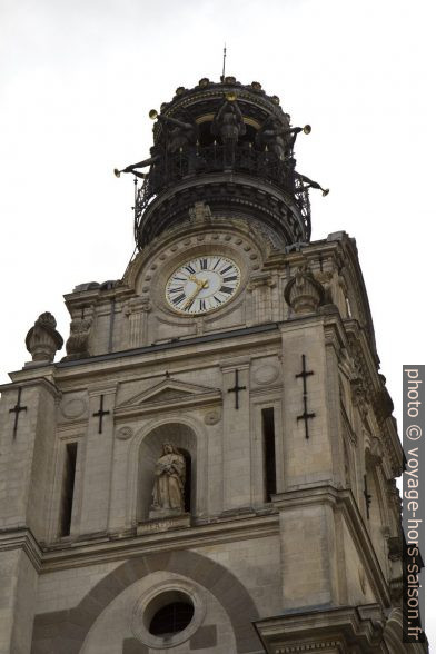 Clocher de l'église Sainte-Croix à Nantes. Photo © Alex Medwedeff