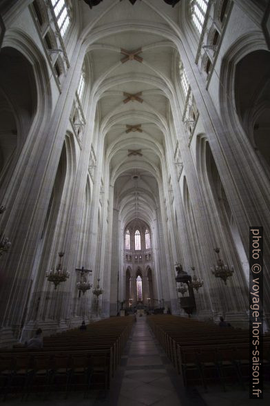 Nef de la Cathédrale Saint-Pierre-et-Saint-Paul de Nantes. Photo © André M. Winter