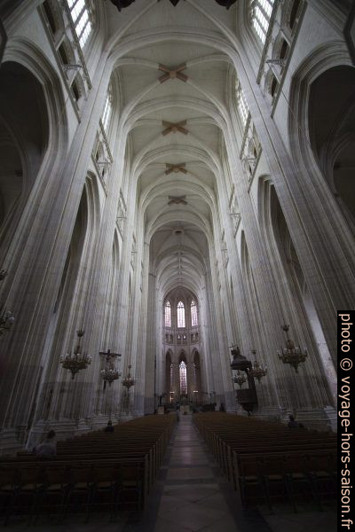 Nef de la Cathédrale Saint-Pierre-et-Saint-Paul de Nantes. Photo © André M. Winter