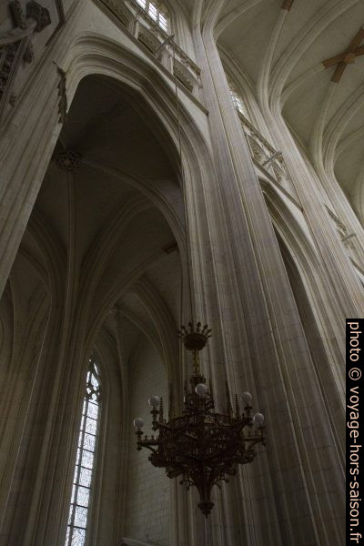 Verticalité de la Cathédrale Saint-Pierre-et-Saint-Paul de Nantes. Photo © Alex Medwedeff