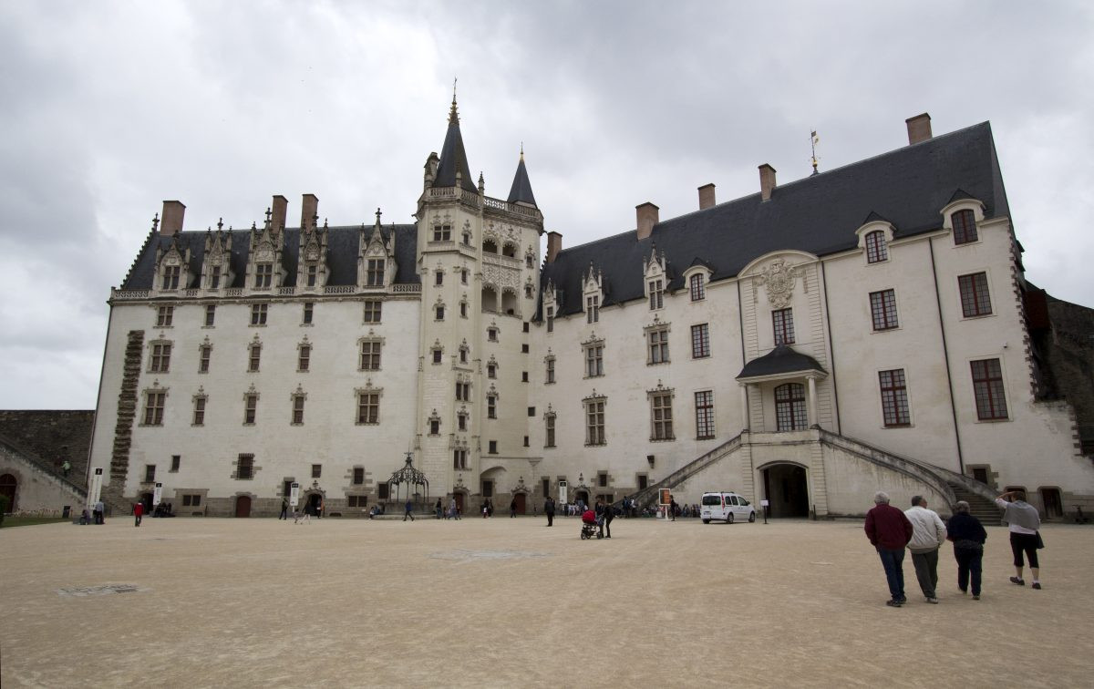 Le Grand Logis et le Grand Gouvernement du Château des ducs de Bretagne. Photo © André M. Winter
