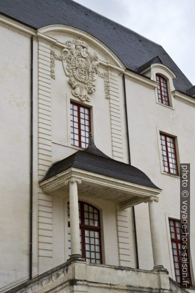 Façade du Château des ducs de Bretagne reconstruite sous Louis XIV. Photo © Alex Medwedeff