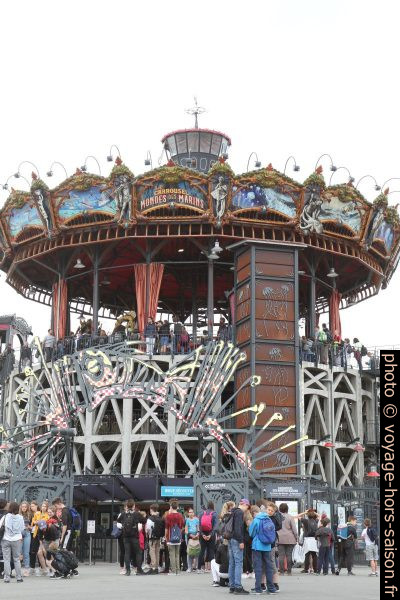 le Carrousel des Mondes Marins des Machines de l'Île. Photo © Alex Medwedeff