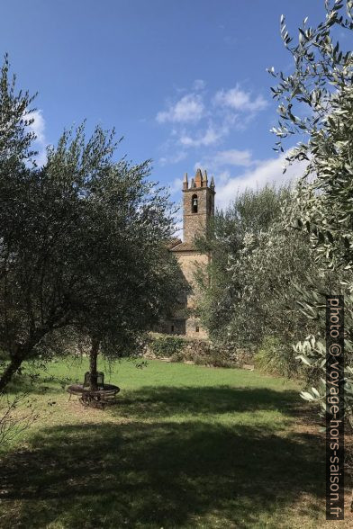 Chiesa di Santa Maria di Monteriggioni. Photo © Alex Medwedeff