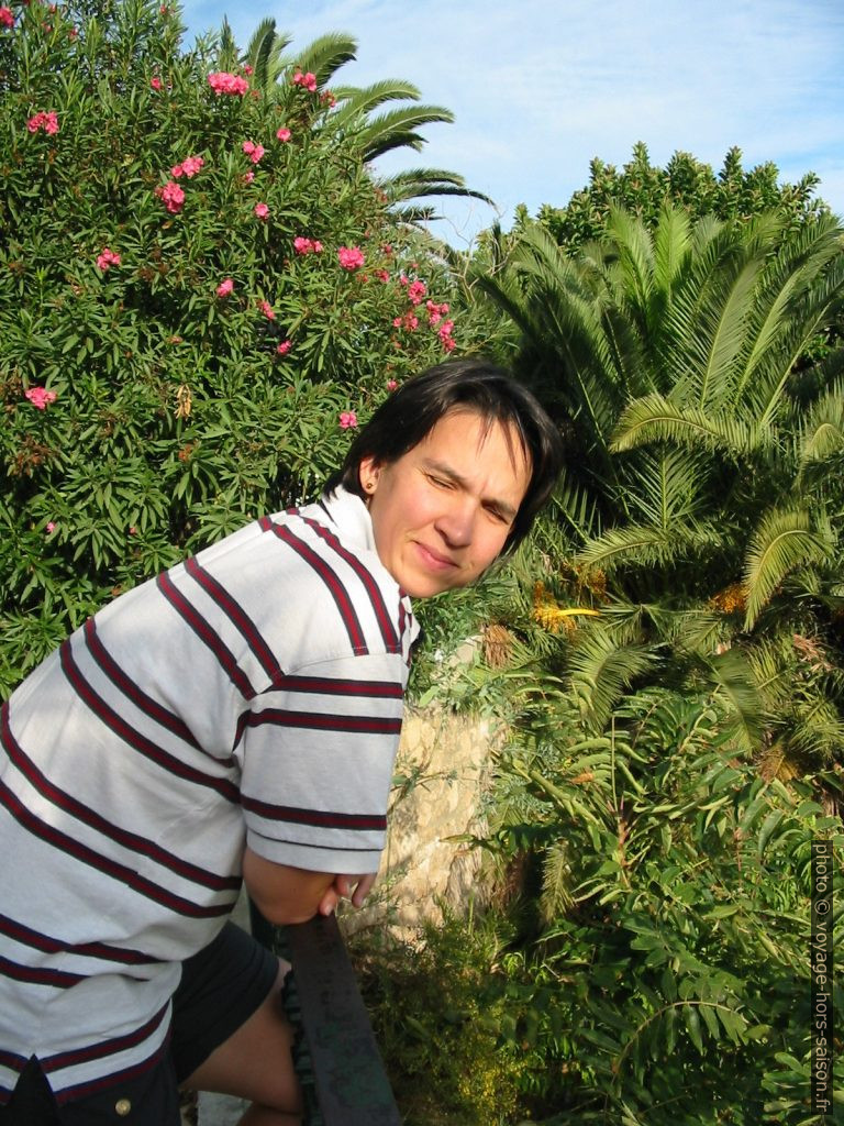 Alex au soleil de la Costa del Sol. Photo © André M. Winter