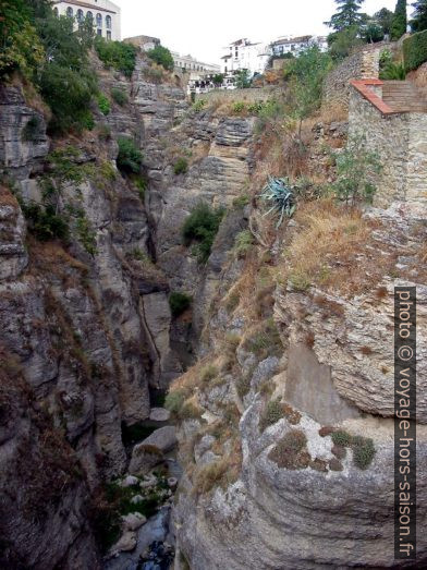 Gorges du Tajo de Ronda et la rivière El Guadalevín. Photo © André M. Winter