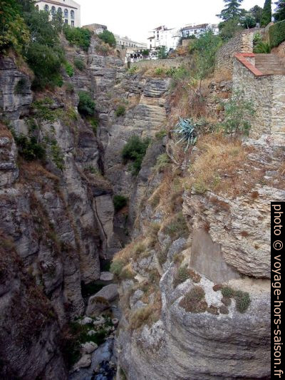 Gorges du Tajo de Ronda et la rivière El Guadalevín. Photo © André M. Winter