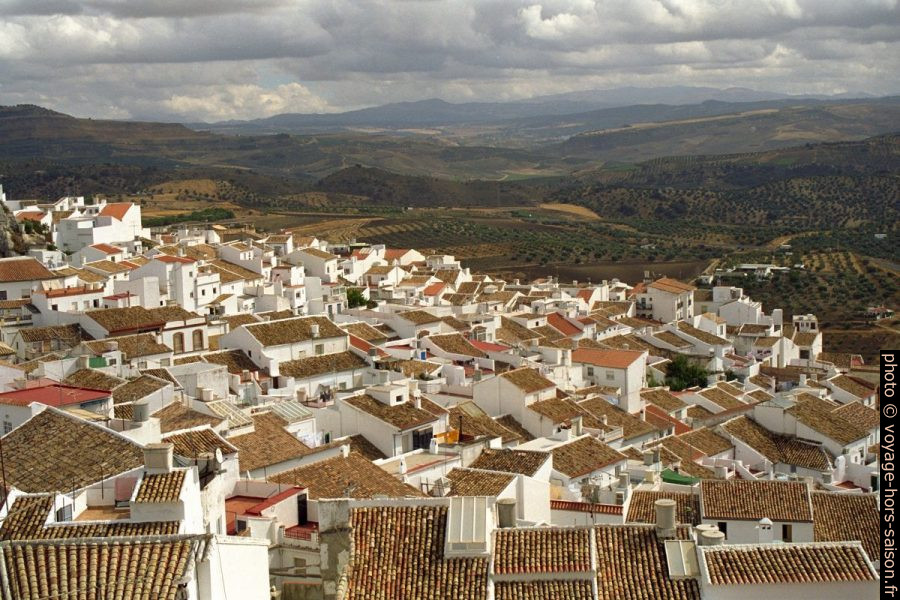 Les maisons blanches d'Olvera. Photo © Alex Medwedeff
