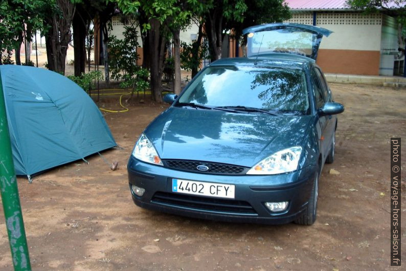 Notre voiture de location en Andalousie. Photo © André M. Winter