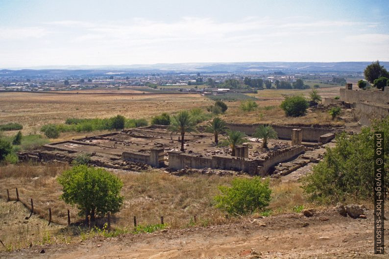 Ruines de la mezquita de Medinat Al-Zahra. Photo © André M. Winter