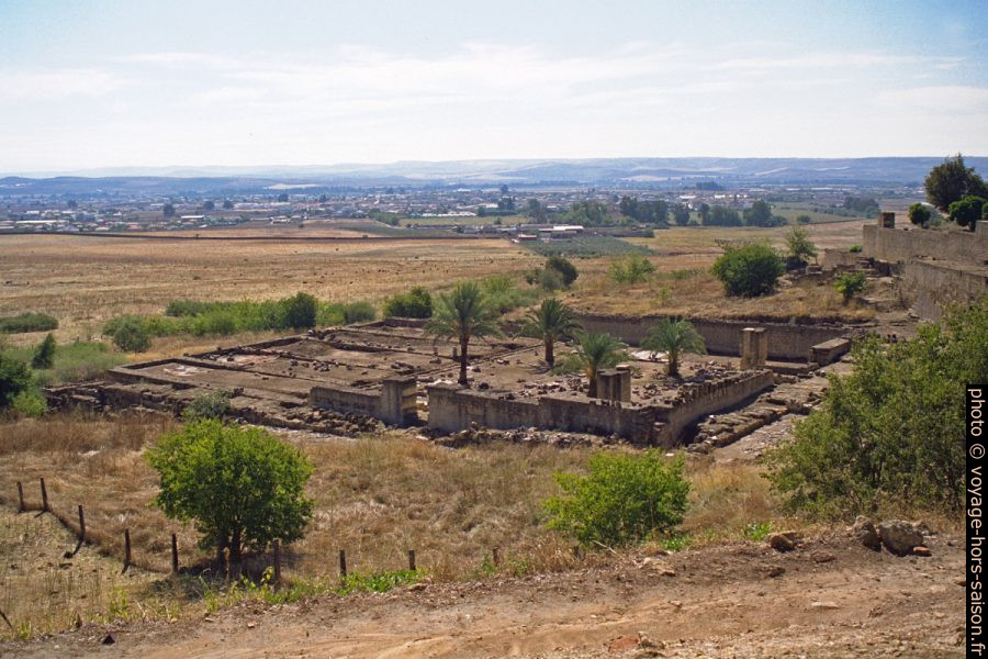Ruines de la mezquita de Medinat Al-Zahra. Photo © André M. Winter