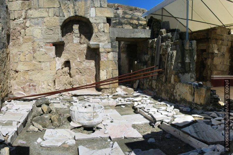 Los baños de Medinat Al-Zahra. Photo © André M. Winter