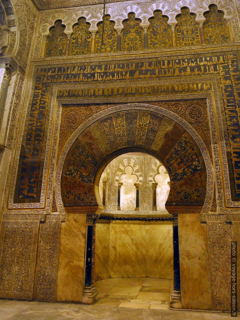 Accès au mihrab de la mosquée de Cordoue. Photo © André M. Winter