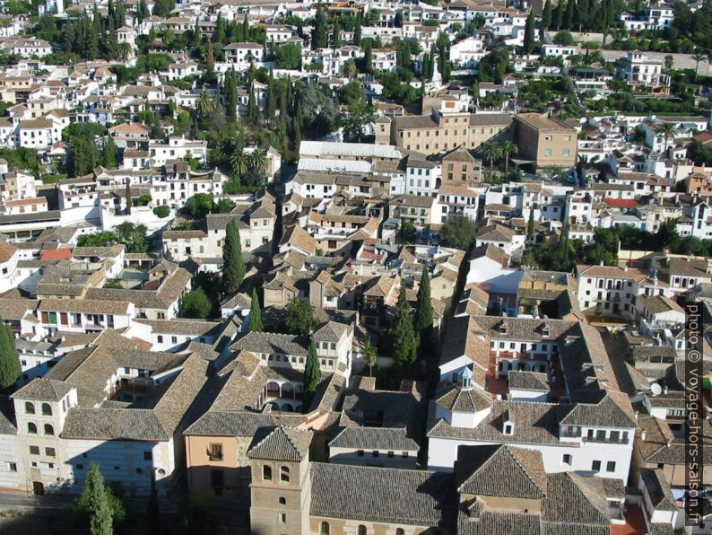 Quartier de l'Albaicín de Grenade. Photo © André M. Winter