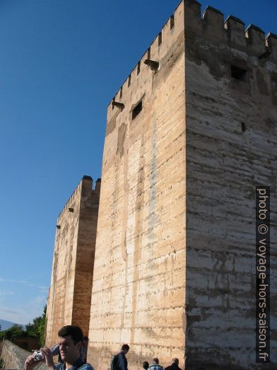 Torre del Homenaje y Torre Quebrada. Photo © André M. Winter