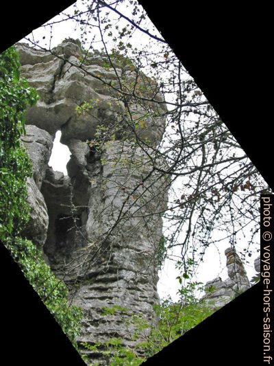 Arche naturel à El Torcal de Antequera. Photo © André M. Winter