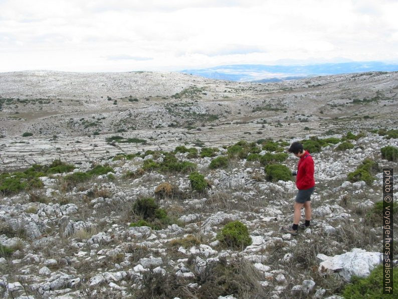 Alex dans la Sierra Subbética. Photo © André M. Winter