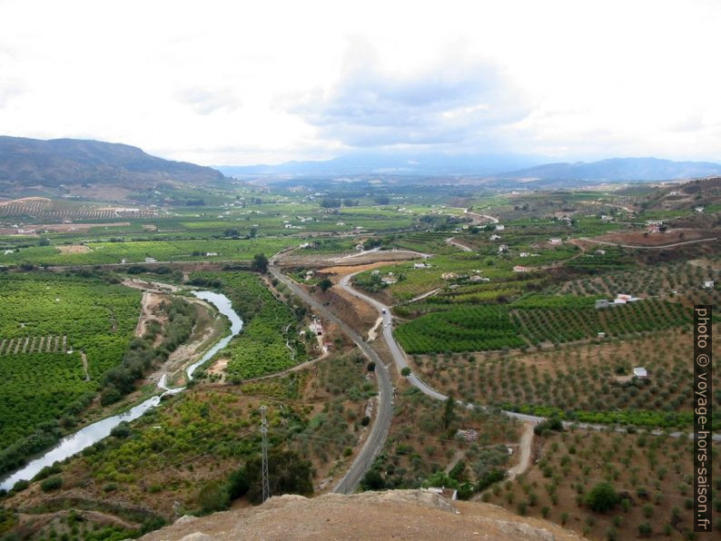 Valle del Guadalhorce a Álora. Photo © André M. Winter