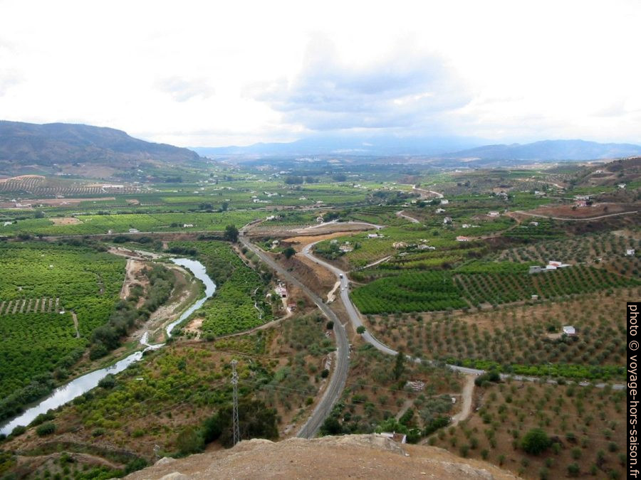 Valle del Guadalhorce a Álora. Photo © André M. Winter