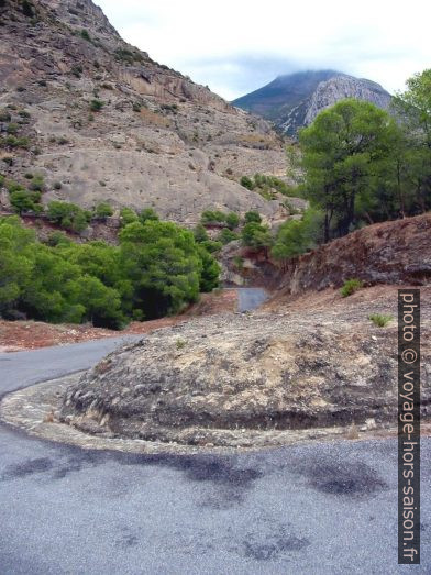 La route vers Bobastro. Photo © André M. Winter