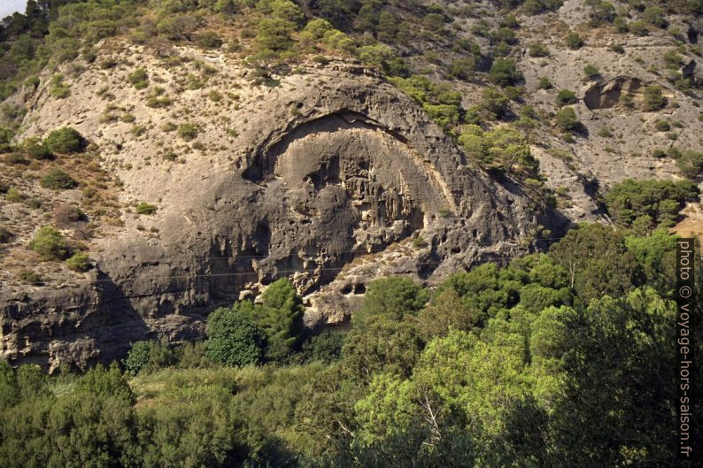 Rochers grès de Presa de Gaitanejo. Photo © André M. Winter