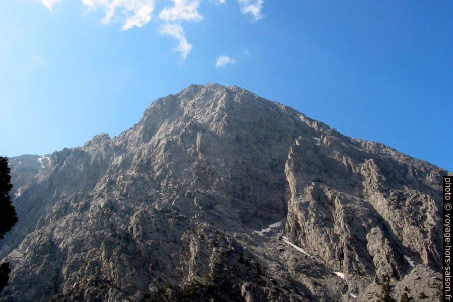 Le Gingilos vu du nord. Photo © André M. Winter