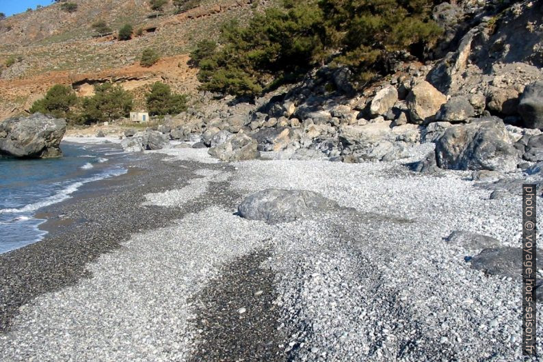 Source d'eau douces sur la Plage de Sentoni. Photo © André M. Winter