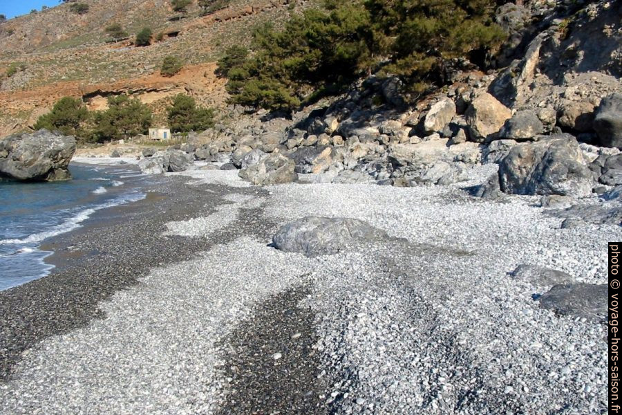 Source d'eau douces sur la Plage de Sentoni. Photo © André M. Winter