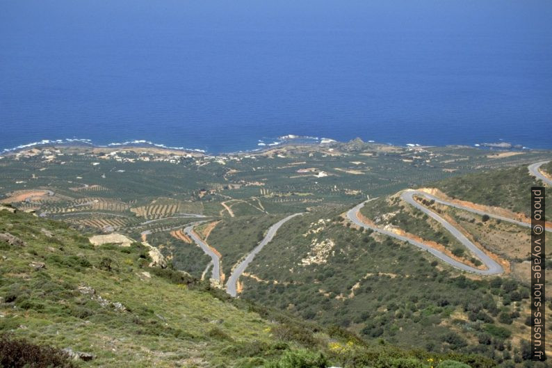 La côte ouest de Crète près de Stomio. Photo © André M. Winter