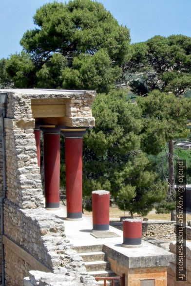 Le portail nord de Cnossos. Photo © André M. Winter