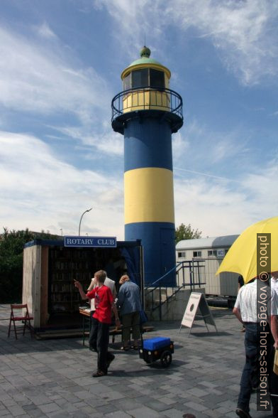 L'ancien phare d'Eckernförde. Photo © André M. Winter