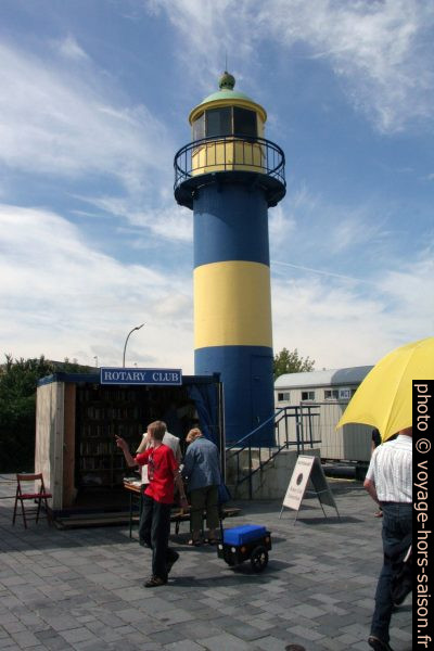 L'ancien phare d'Eckernförde. Photo © André M. Winter