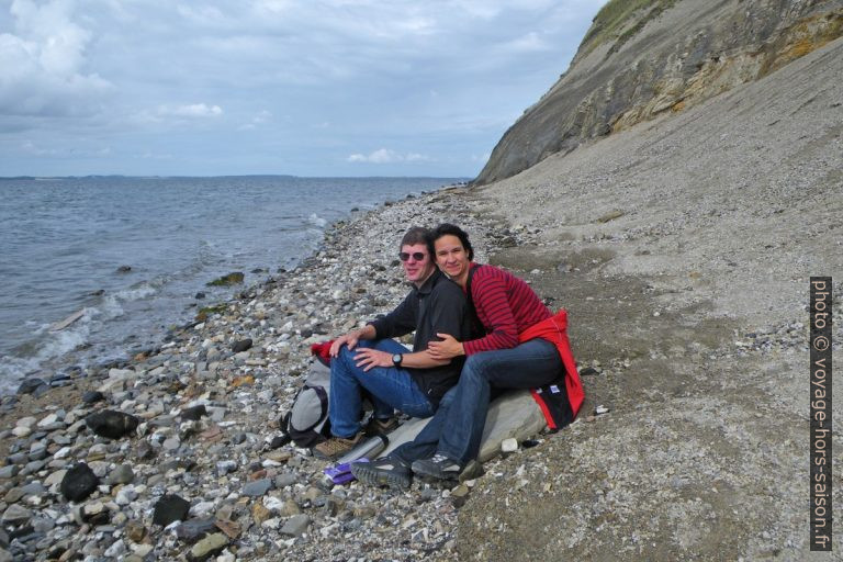 André et Alex sur la page de Hanklit. Photo © Nicolas Medwedeff