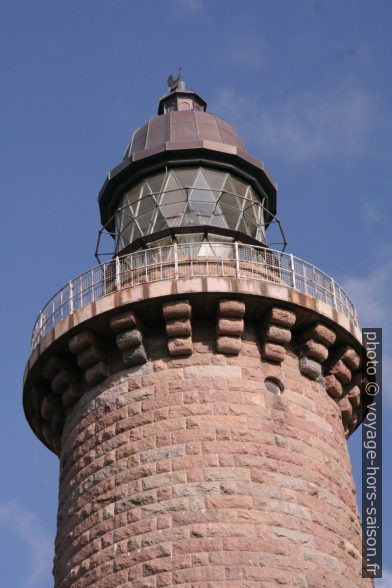 Lanterne du phare Lodbjerg Fyr. Photo © André M. Winter