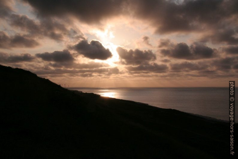 Coucher de soleil à Hanstholm. Photo © André M. Winter